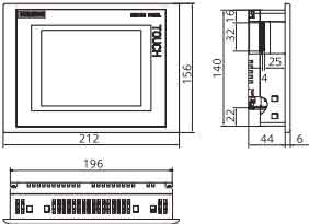 !!!!!!!SIEMENS+277系列面板(6AV6 643)+安装方式1